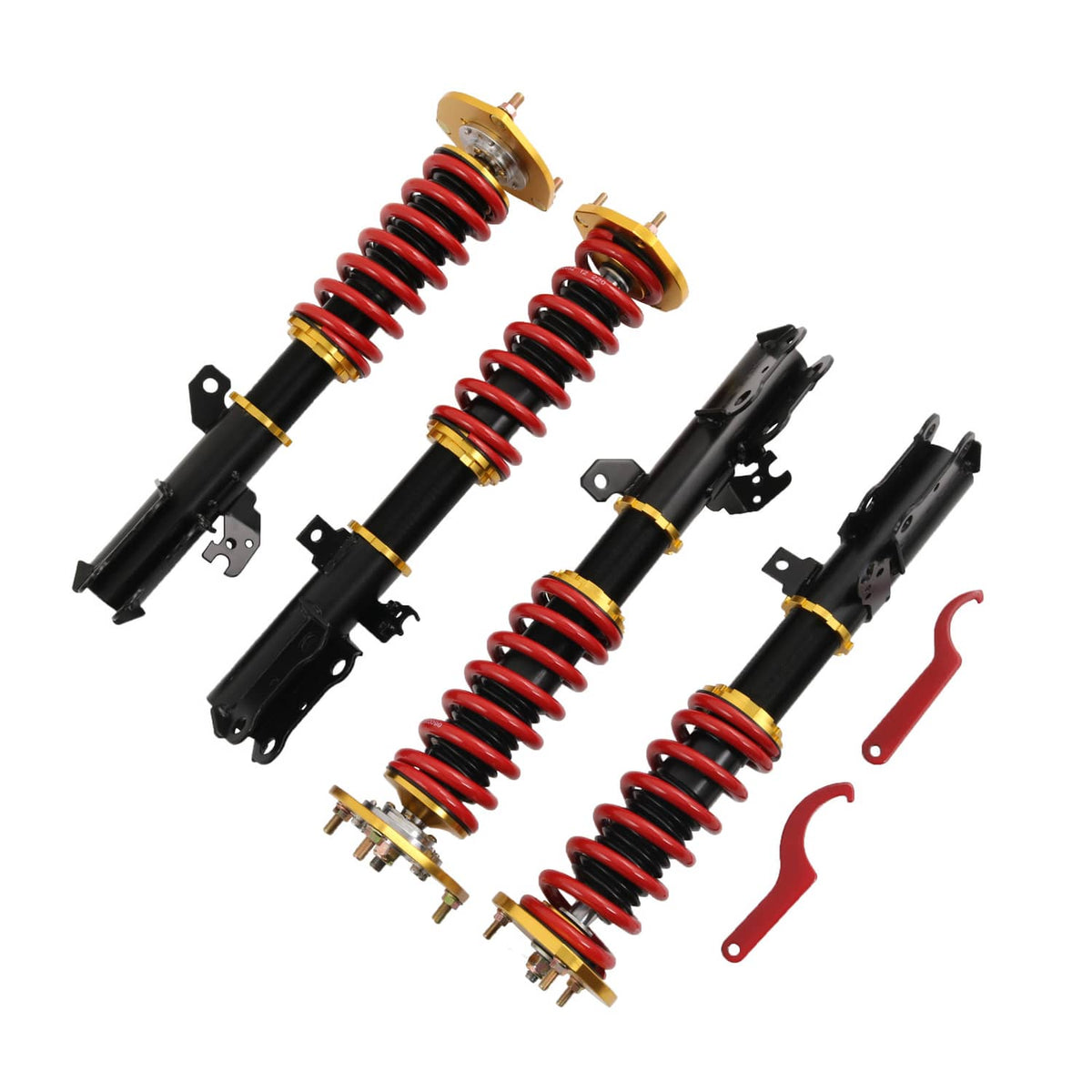 Solidspare Coilovers For Toyota Camry 2007-2011 Struts Adjustable Height Shocks Absorber