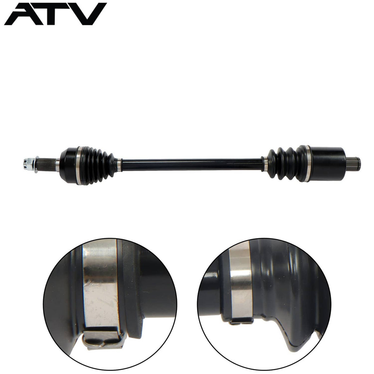 Solidspare Rear Left and Right CV Axles Drive Shaft For Polaris RZR 900 4 S 900 2015-2020