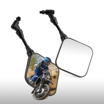 Solidspare 10mm Rearview Mirrors For Suzuki DRZ400 DR650 DR650S DR 650 500 400 370 350 250