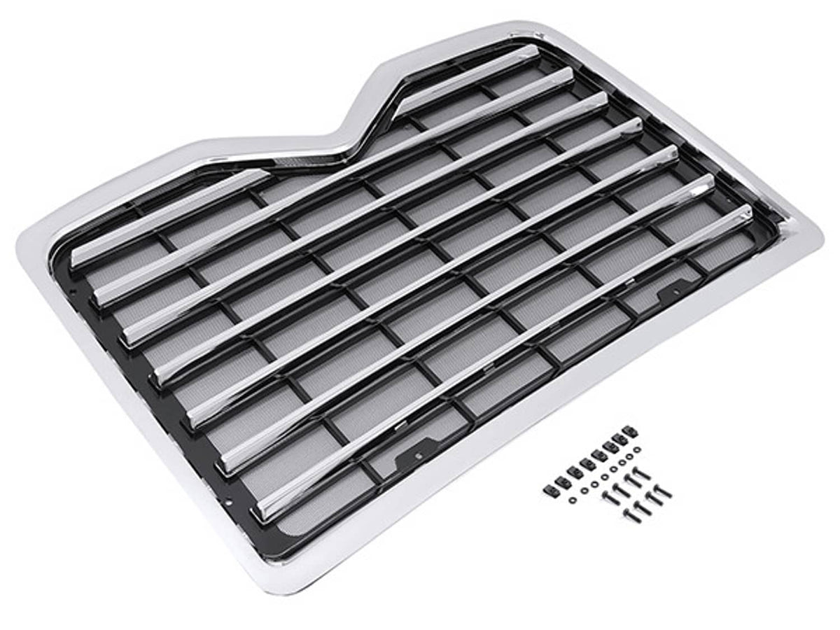 Solid Spare For Mack Vision CXU/CXN/CX CX600 2002-2016 Front Upper Grille W/Bug Screen