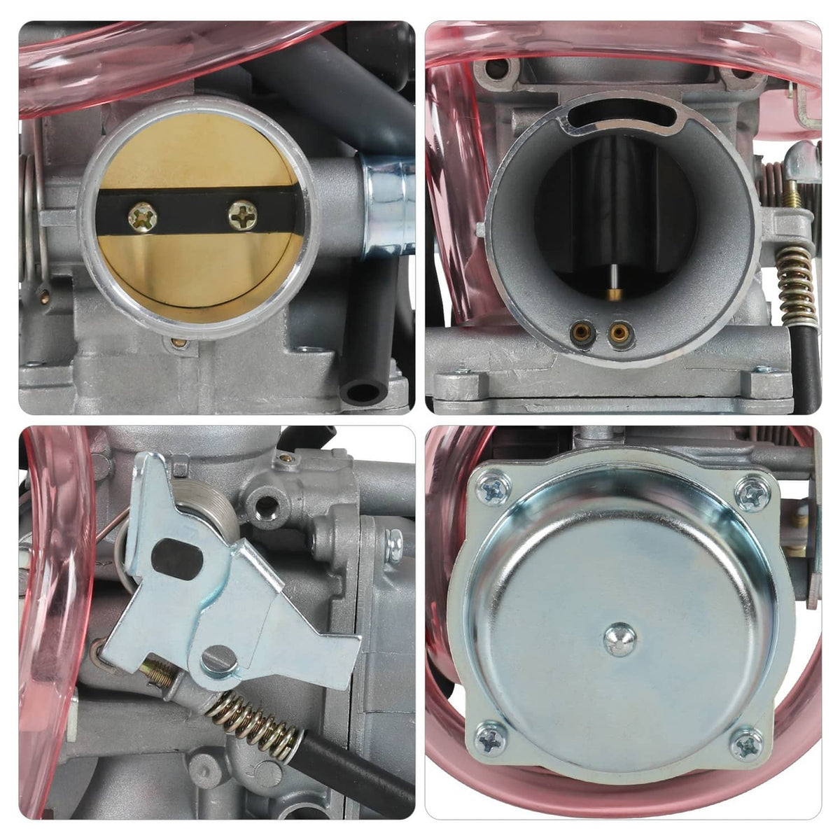 Solidspare Carburetor & Fuel Petcock Switch Fit Kawasaki KLF300 BAYOU 300 Carb 1986-05