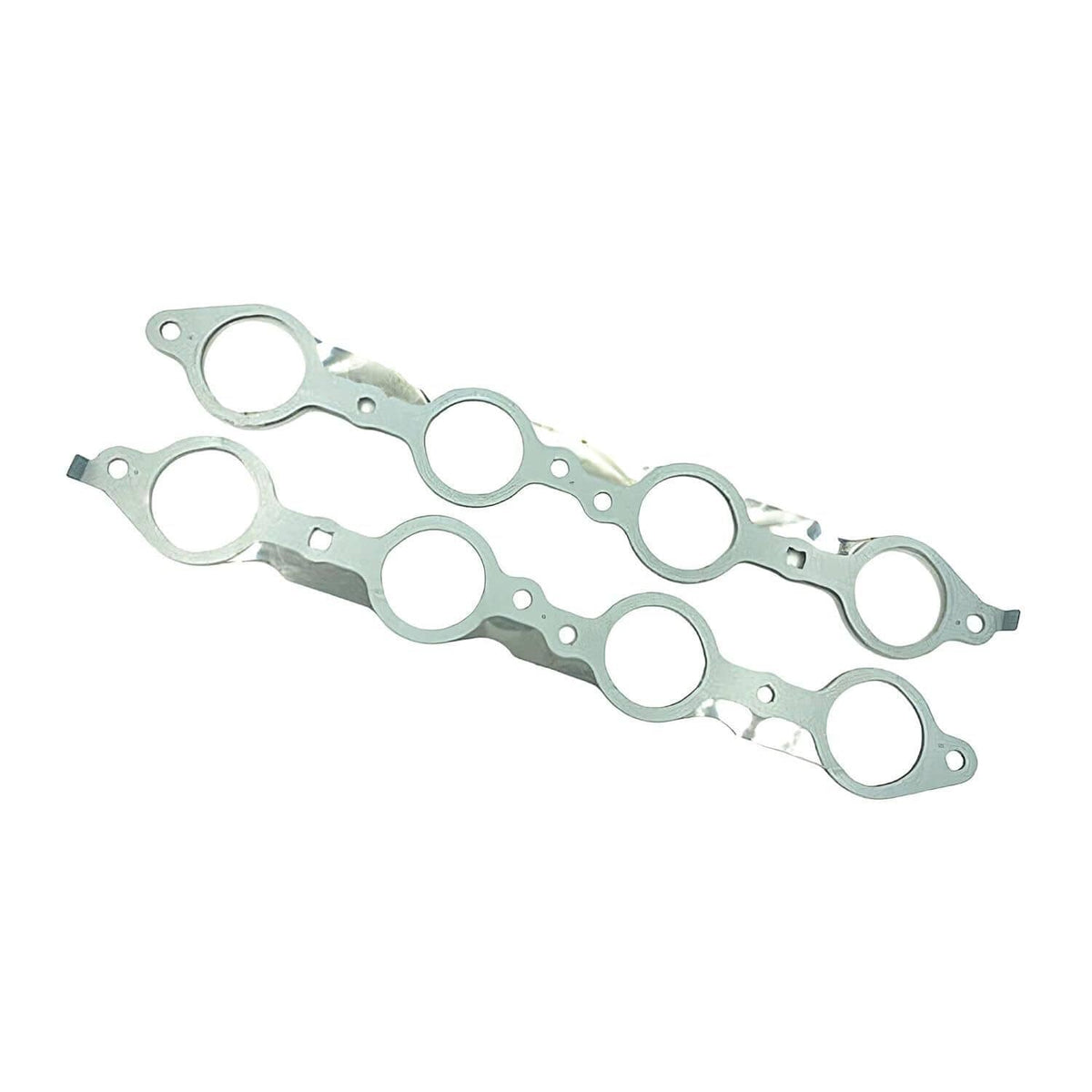 Solidspare NEW LS MLS Manifold Header Gasket Pair W/Bolts For LS1 4.8 5.3 5.7 6.0 6.2L