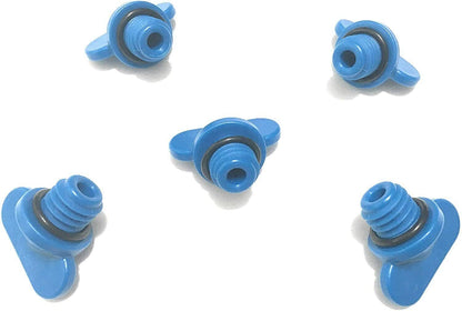 Solid Spare 5X For Mercruiser & Manifold Block Drain Blue Plug Kit 8M2000874 22-806608A1