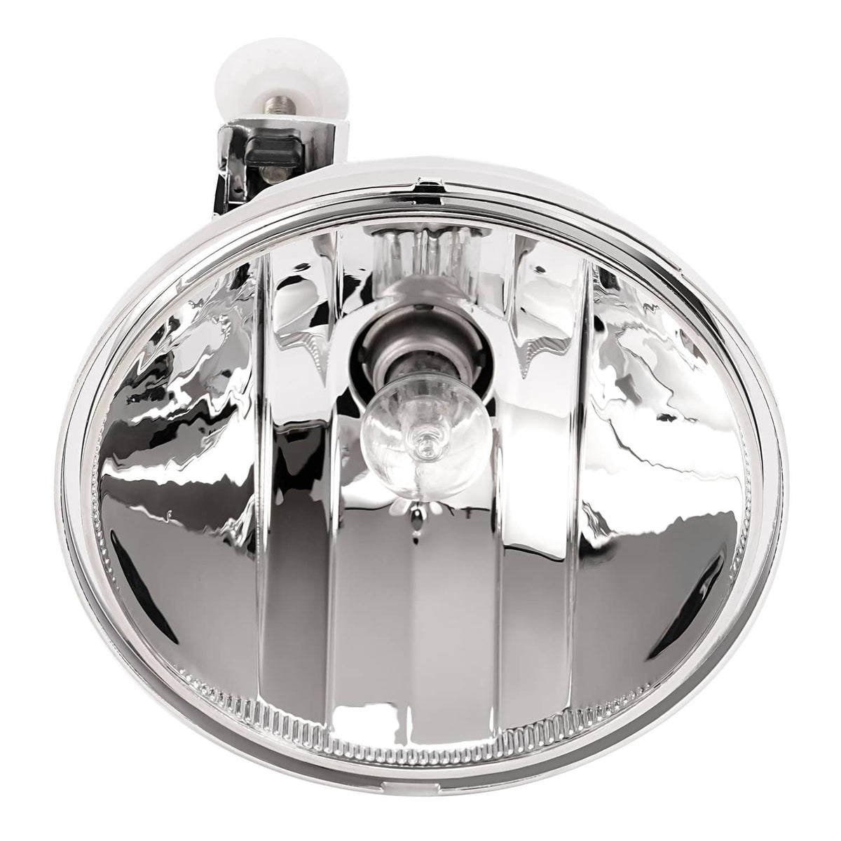 Solid Spare For Chevrolet Colorado 2021-2022 Clear Fog Lights w/ Chrome Bezel Wires Switch