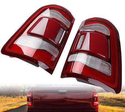 Solidspare New LH+RH Tail Light W/ Blind Spot Led For 2019-2022 Dodge Ram 1500 68262530AH