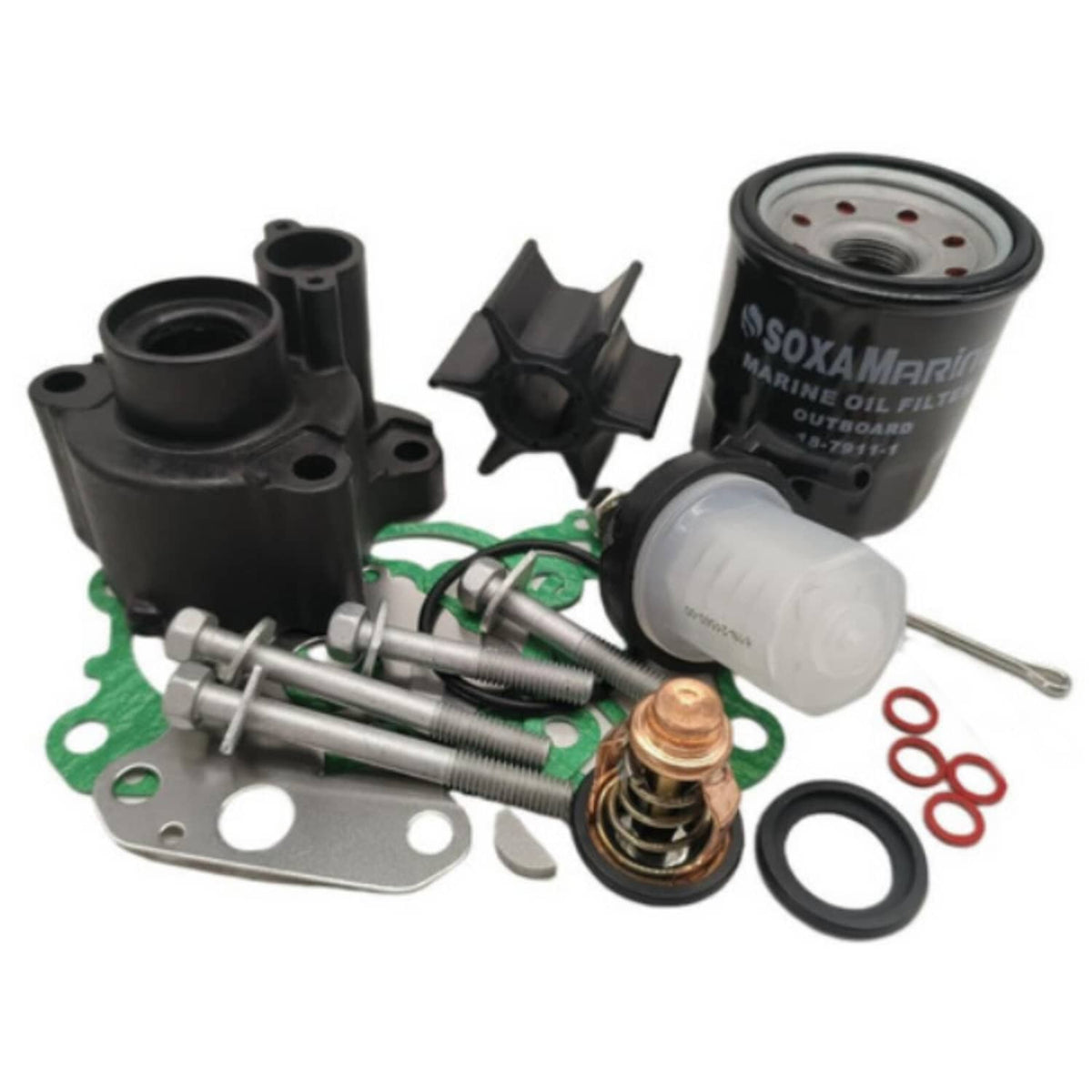 Solid Spare Maintenance Service Kit For Yamaha 4-Str 80HP 9I0HP F80A F100A Outboard w/Filter