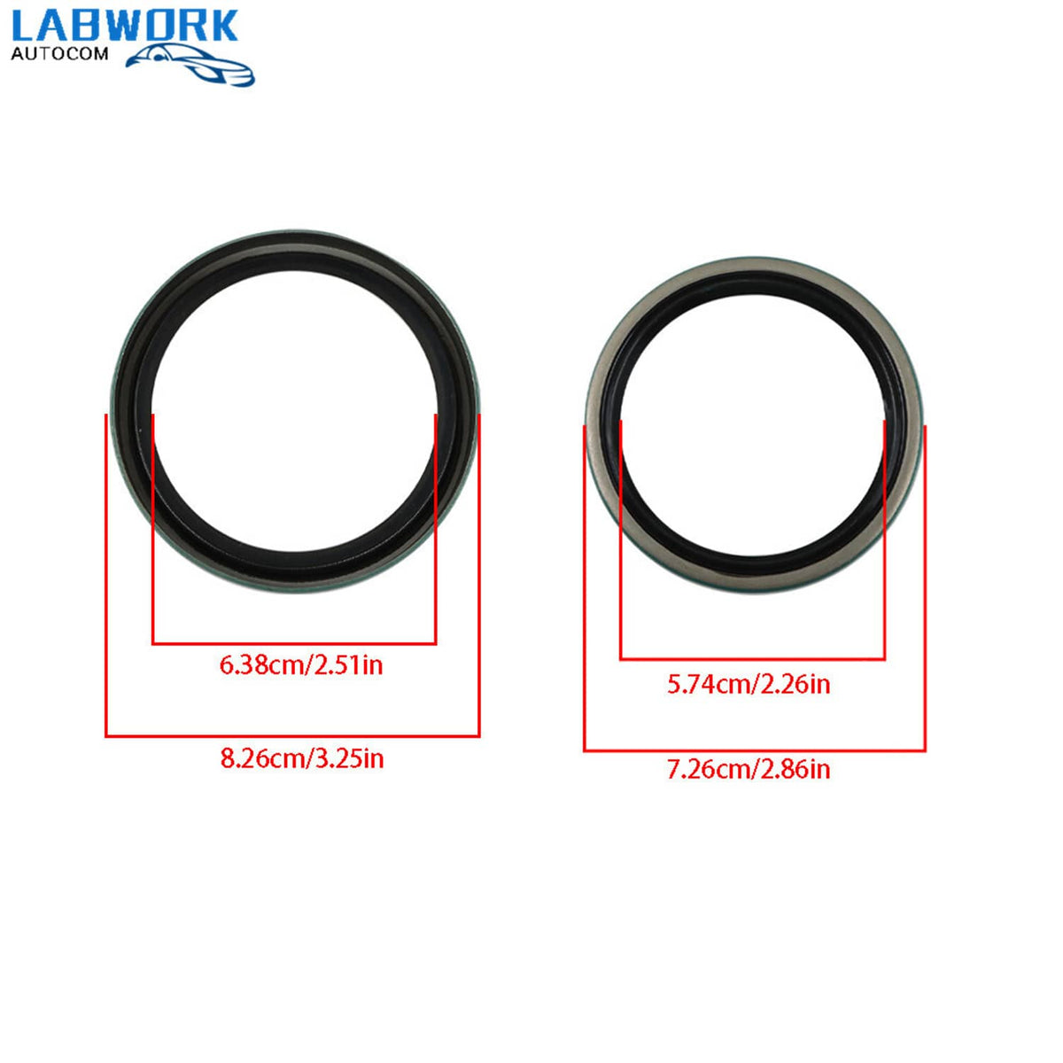 Solidspare Front Wheel Hub Strut Seals Kit for Polaris Sportsman Scrambler Magnum Xpedition