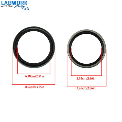Solidspare Front Wheel Hub Strut Seals Kit for Polaris Sportsman Scrambler Magnum Xpedition
