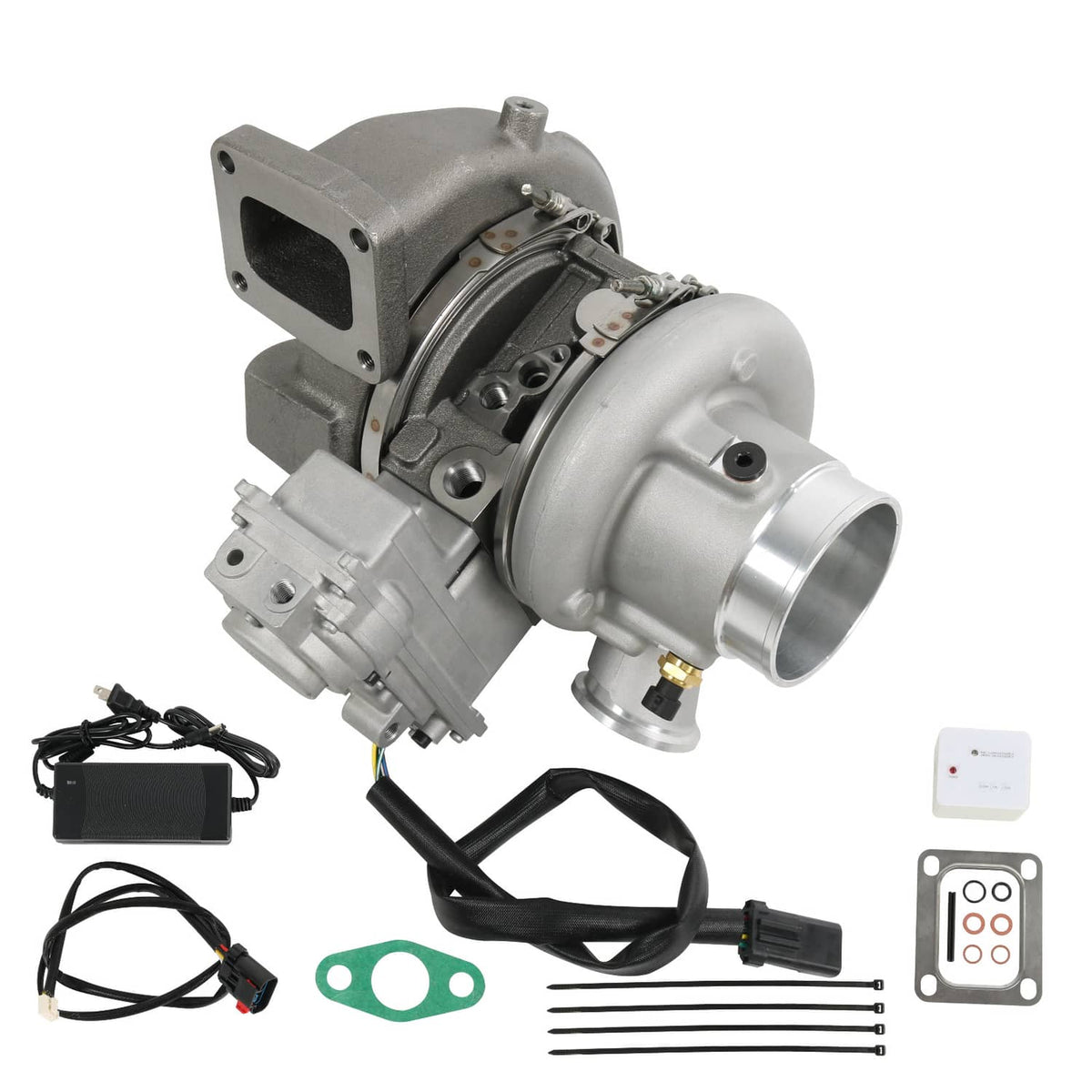 Solidspare Turbo HE451VE Turbocharger 3781360 For Cummins ISX ISX15 QSX With Solenoid Valve
