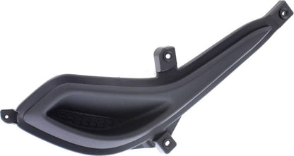 Solid Spare Fog Light Cover Set For 12-17 Hyundai Accent Dark Gray Front HY1039111 HY1038111