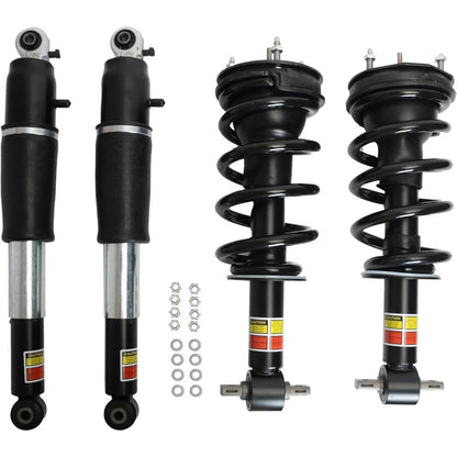 Solidspare 4x Front Rear Shock Struts w Magneride For 2007-2014 Cadillac Escalade Tahoe GMC