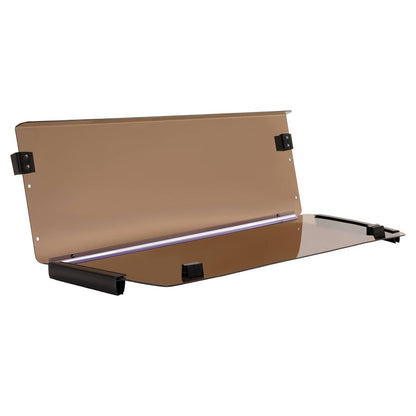 Solidspare New Tinted Golf Cart Folding Windshield For EZGO Marathon Gas/Electric 86-94