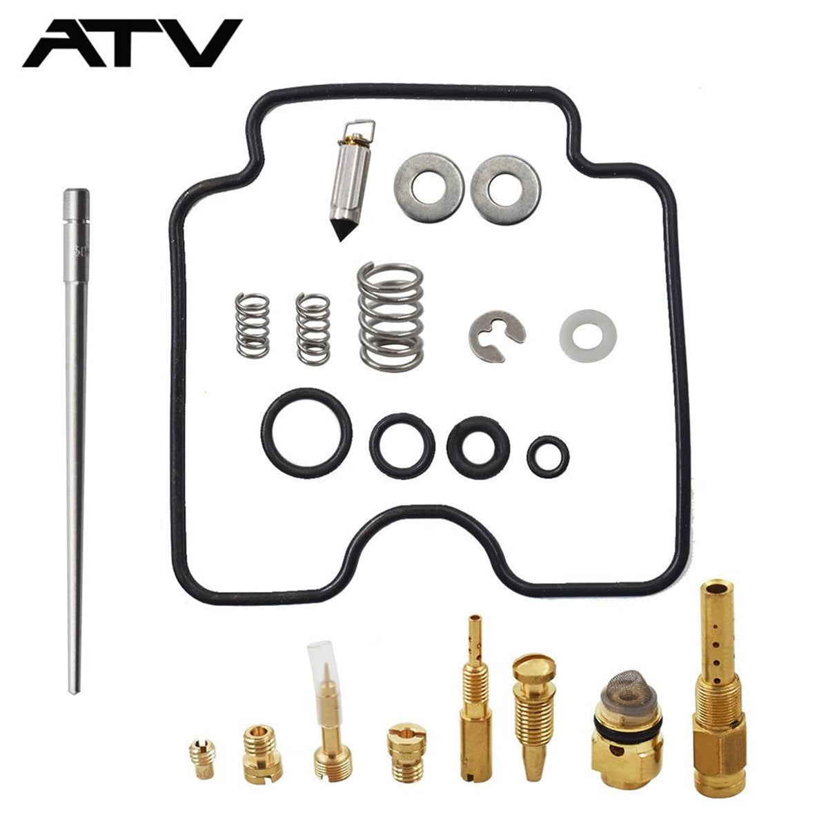 Solidspare Carburetor Rebuild Kit 03-221 For Suzuki Z400 2003-2008 Carb Repair LTZ400