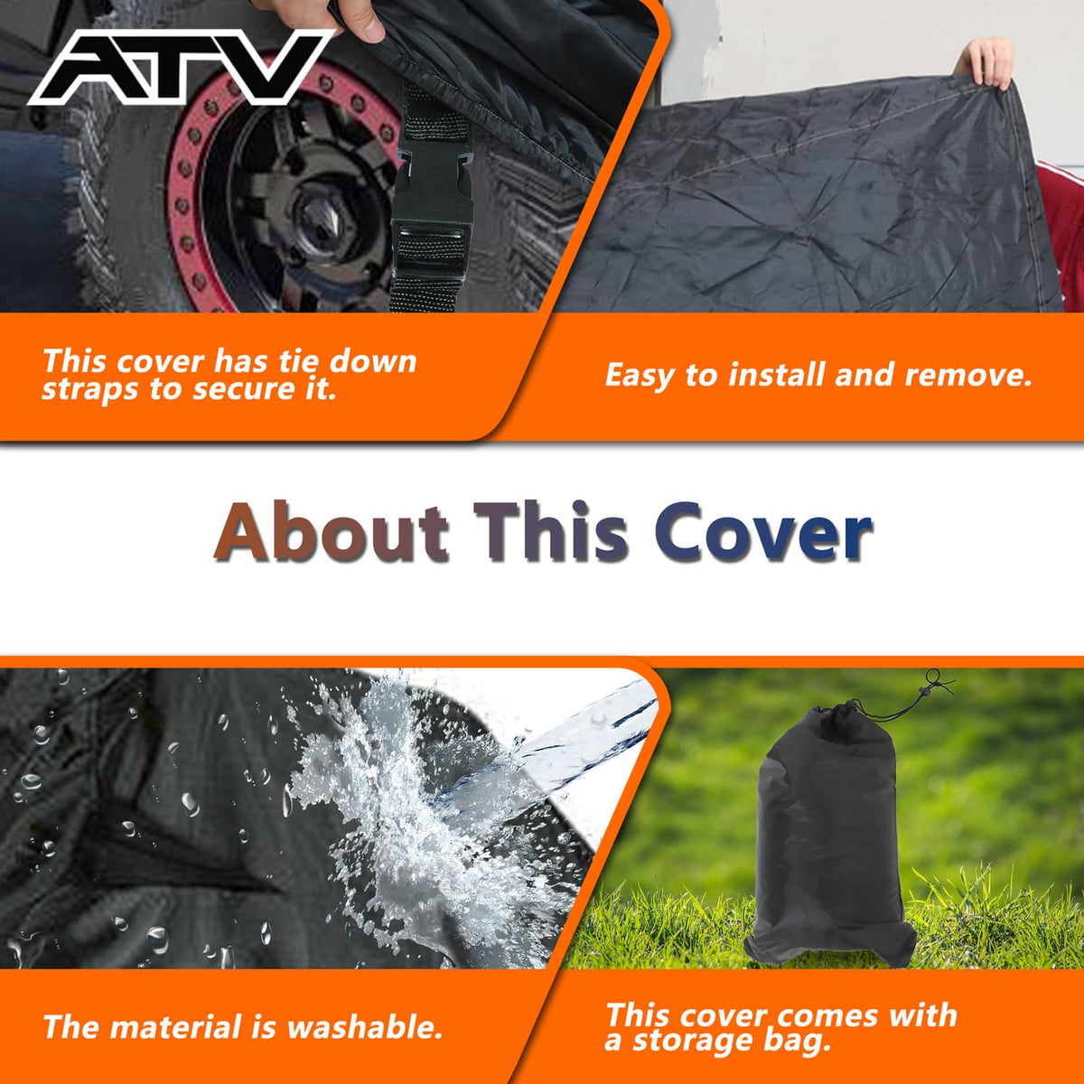 Solidspare SxS Utility Vehicle Cover Waterproof Fit For Polaris RZR XP 4 Turbo S US
