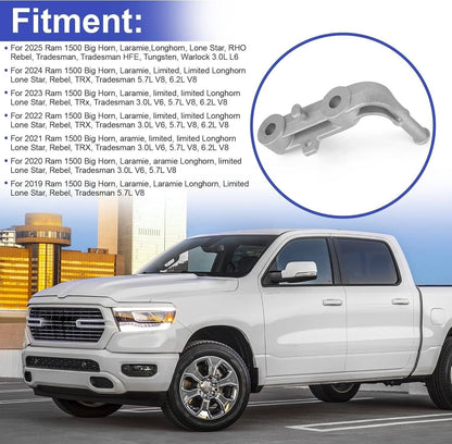 Solidspare Rear Right Exhaust Components-Tailpipe Bracket For 2019-2025 Ram 1500 68395841AA