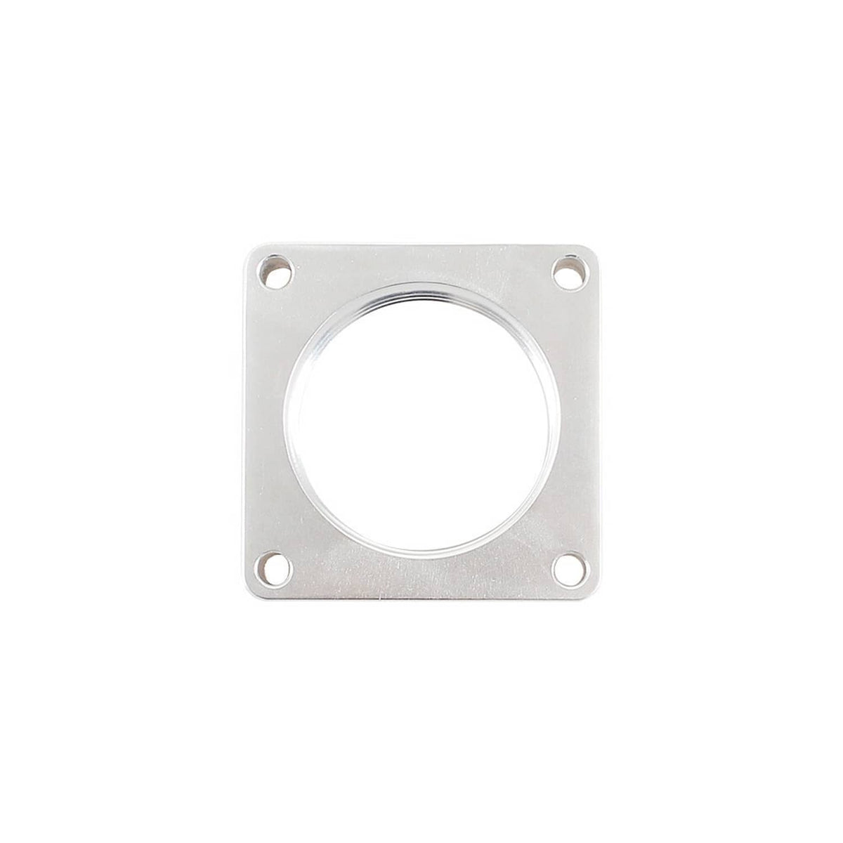 Solidspare New 4-Bolt Throttle Body Spacer for 1987-2006 Jeep XJ YJ TJ WJ 4.0L 2.5L Silver