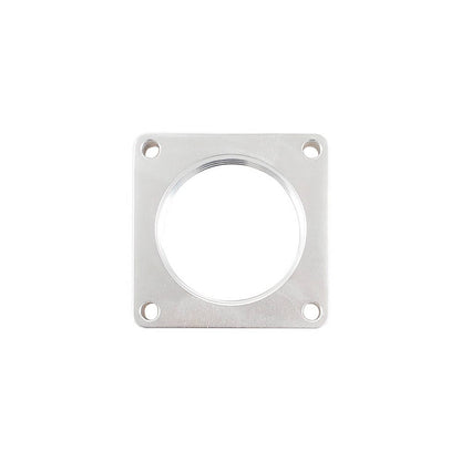 Solidspare New 4-Bolt Throttle Body Spacer for 1987-2006 Jeep XJ YJ TJ WJ 4.0L 2.5L Silver