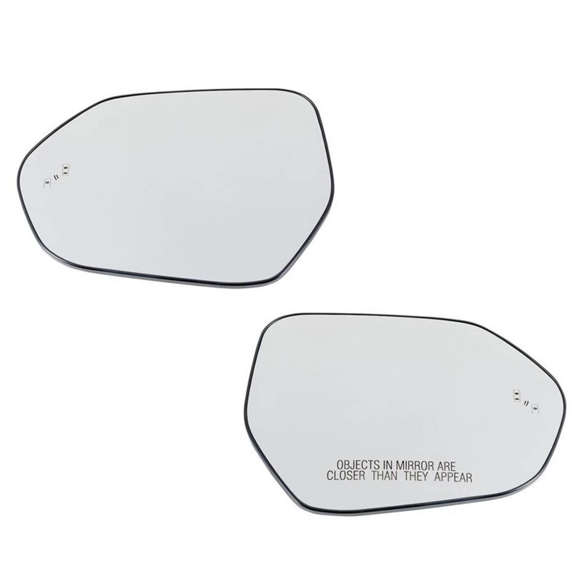 Solidspare 2Pcs Mirror Glass Set w/ Heated Blind Spot DetectionFor 2019-2022 Toyota Corolla