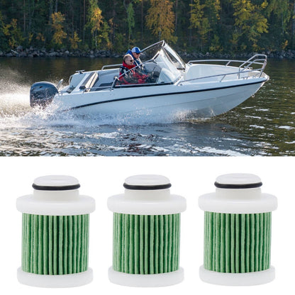 Solid Spare 3pcs Fuel Filter for Yamaha F30 F40 F50 F60 F70 F75 F90 F115 HP 6D8-24563-00-00