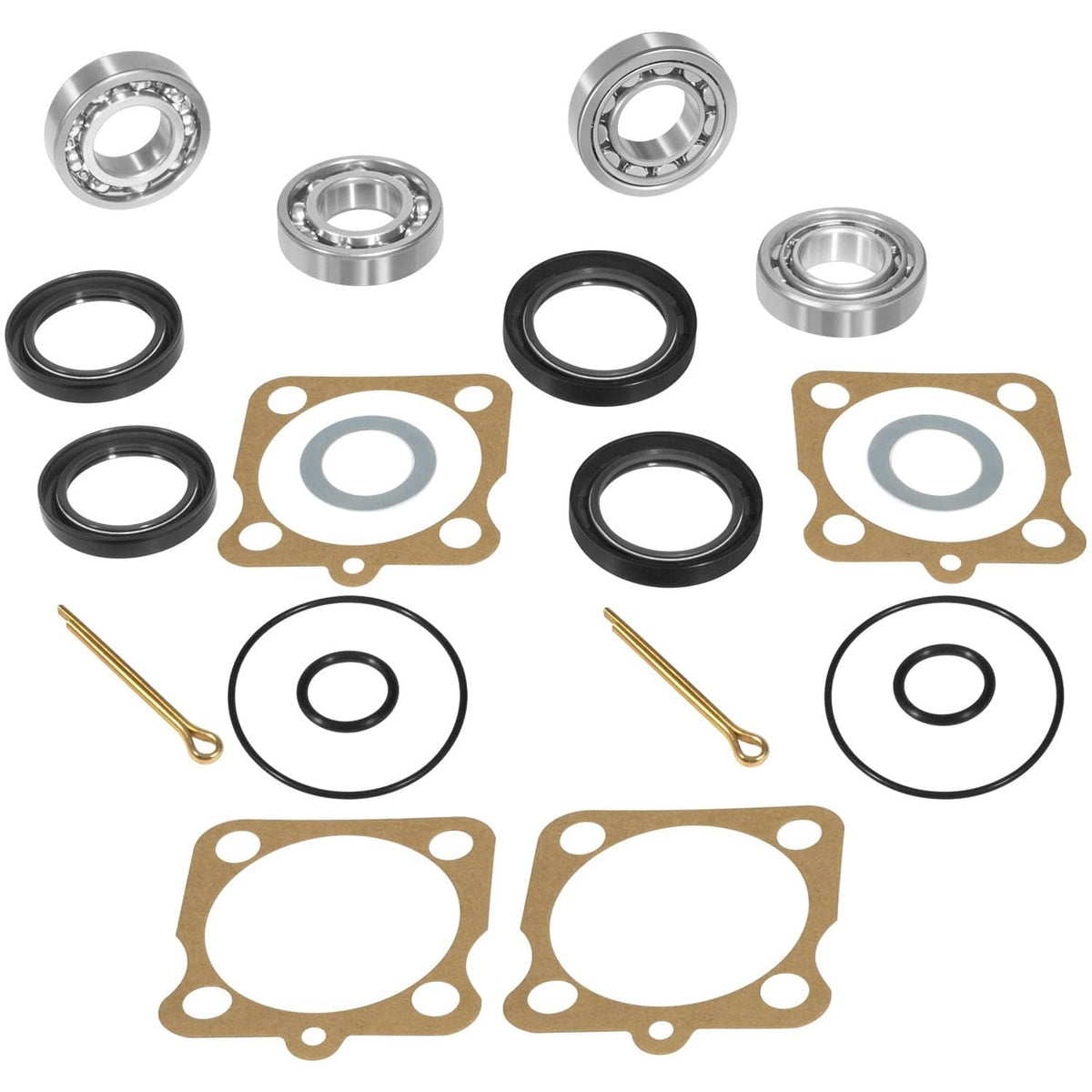 Solid Spare Rear IRS Wheel Bearing Kit w/Seals for Volkswagen VW Type 1 Bug/GHIA 1968-1979
