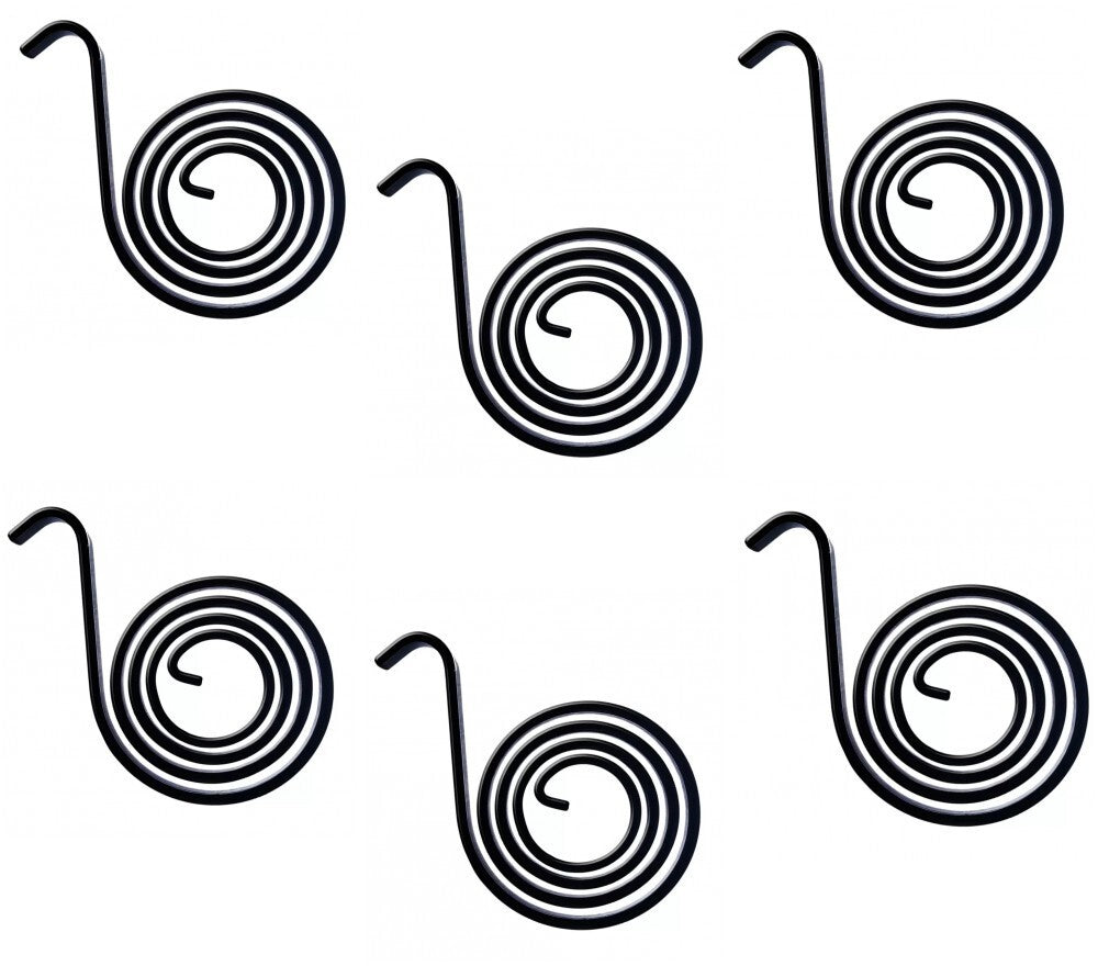 (6) Spiral Torsion Flat Spring for Donovan 2416 Roll-Rite 4723 US Tarp 11121