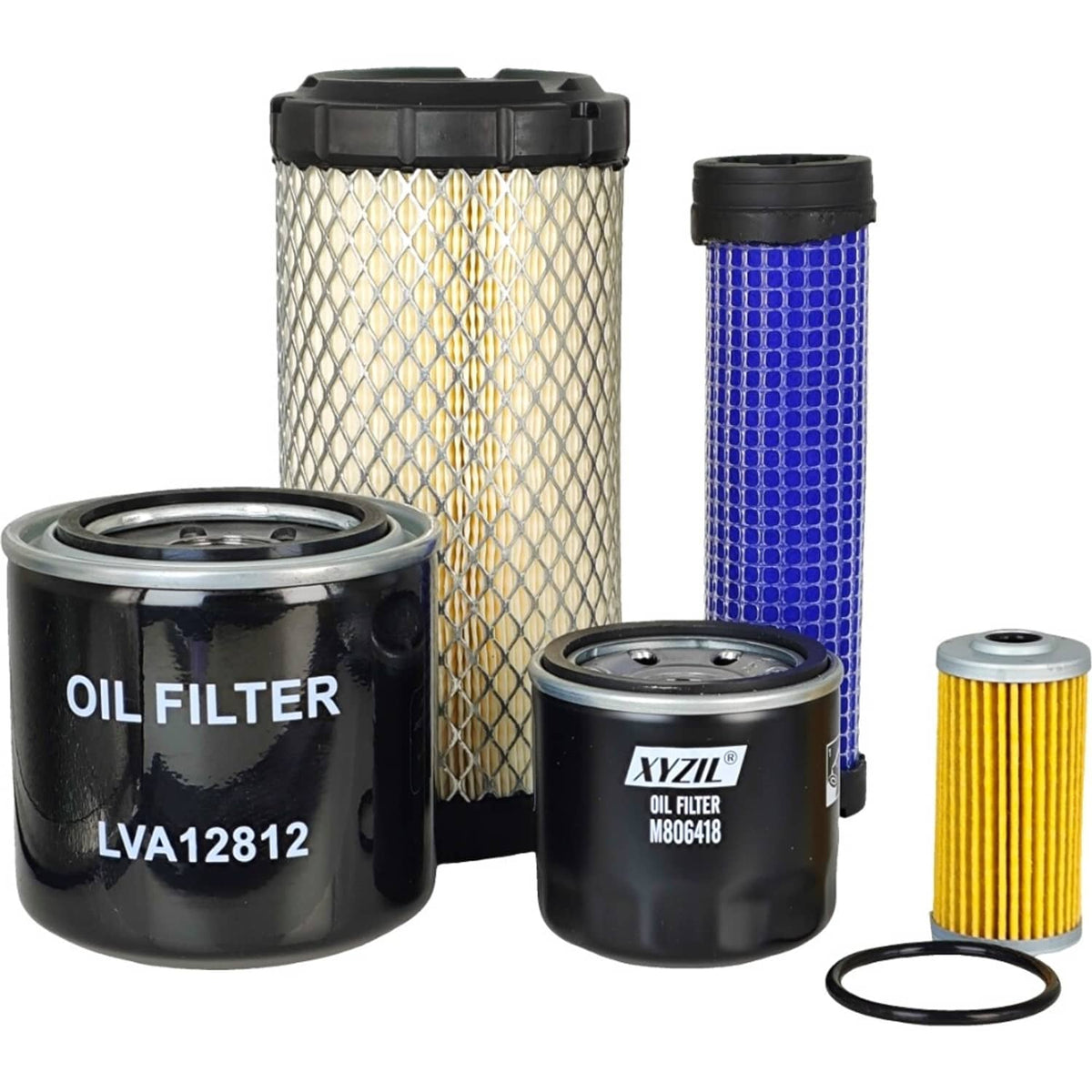 Solid Spare Maintenance Filter Kit LVA21196 for John Deere 2210 Compact Utility Tractor