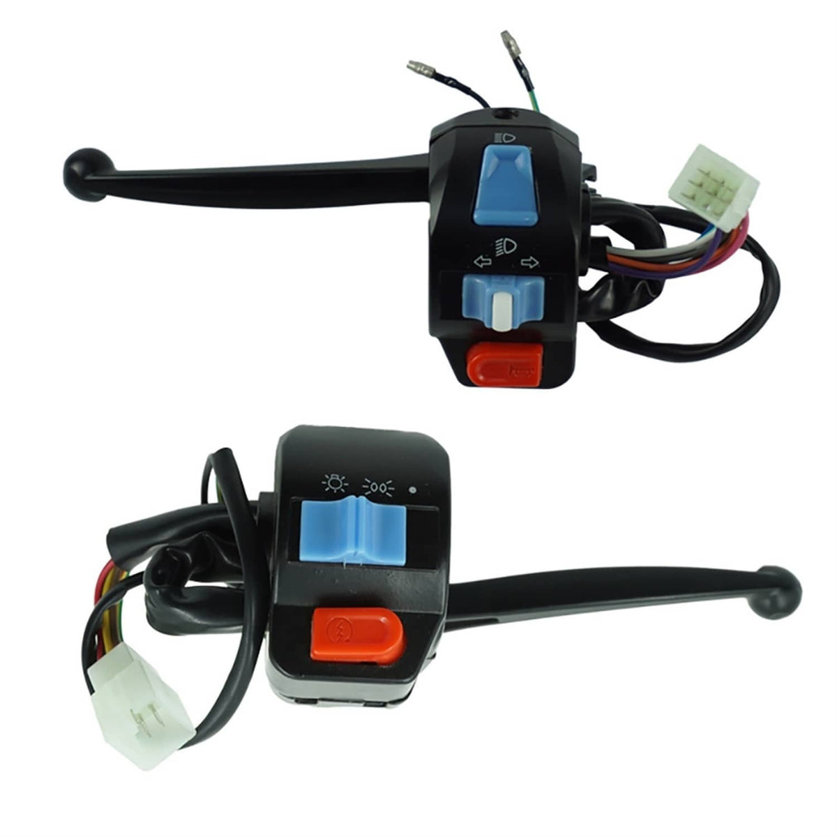 Solidspare Handlebar Control Switch for Horn Turn Signal for GY6 50cc 125cc 150cc Scooter