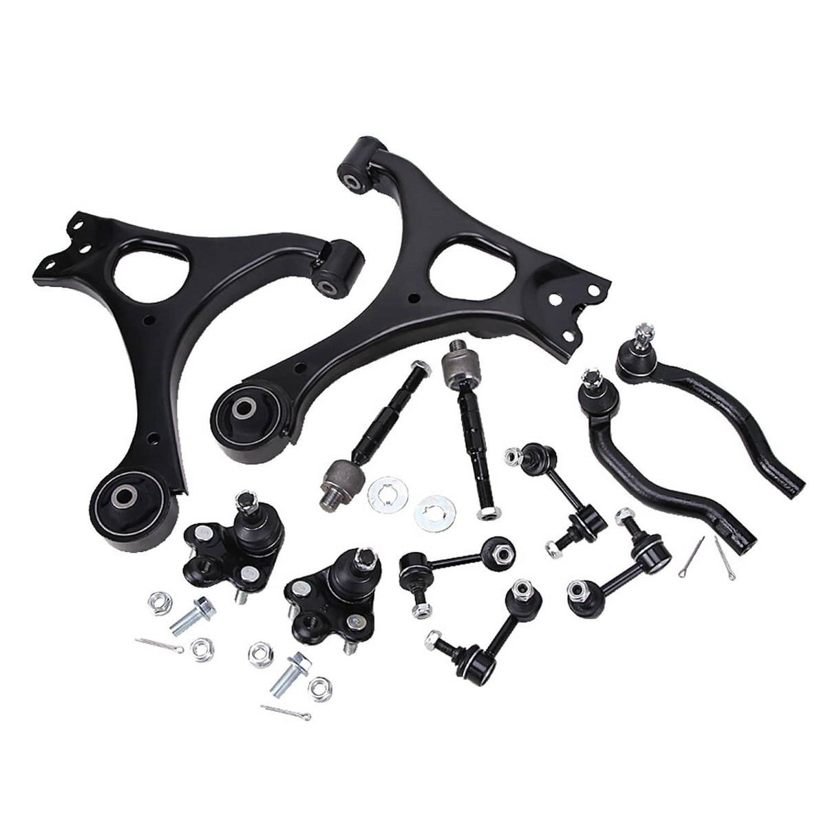 Solidspare 12x Front Lower Control Arms Sway Bars Suspension Kit for 2006-2011 Honda Civic
