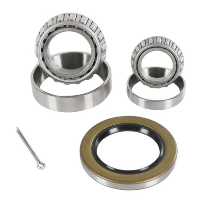 Solidspare 5200# Bearing Axle Kit 25580+ LM67048 1.25" Bearing Trailer Wheel & Mobile Home