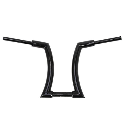 Solidspare BLACK 16" DNA MONSTER APE HANDLEBARS FAT BAR 2" FOR HARLEY BREAKOUT CVO SOFTAIL