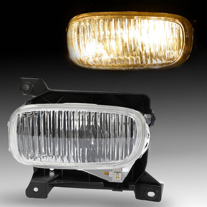 Solid Spare Front Left Drving Fog Lamp Clear With Bulb Set For Toyota Tundra 2000-2006