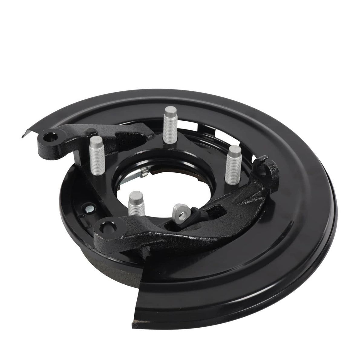 Solidspare Rear Left / Right Parking Brake Assy w/Loaded Backing Plate For Ford F-250 99-04