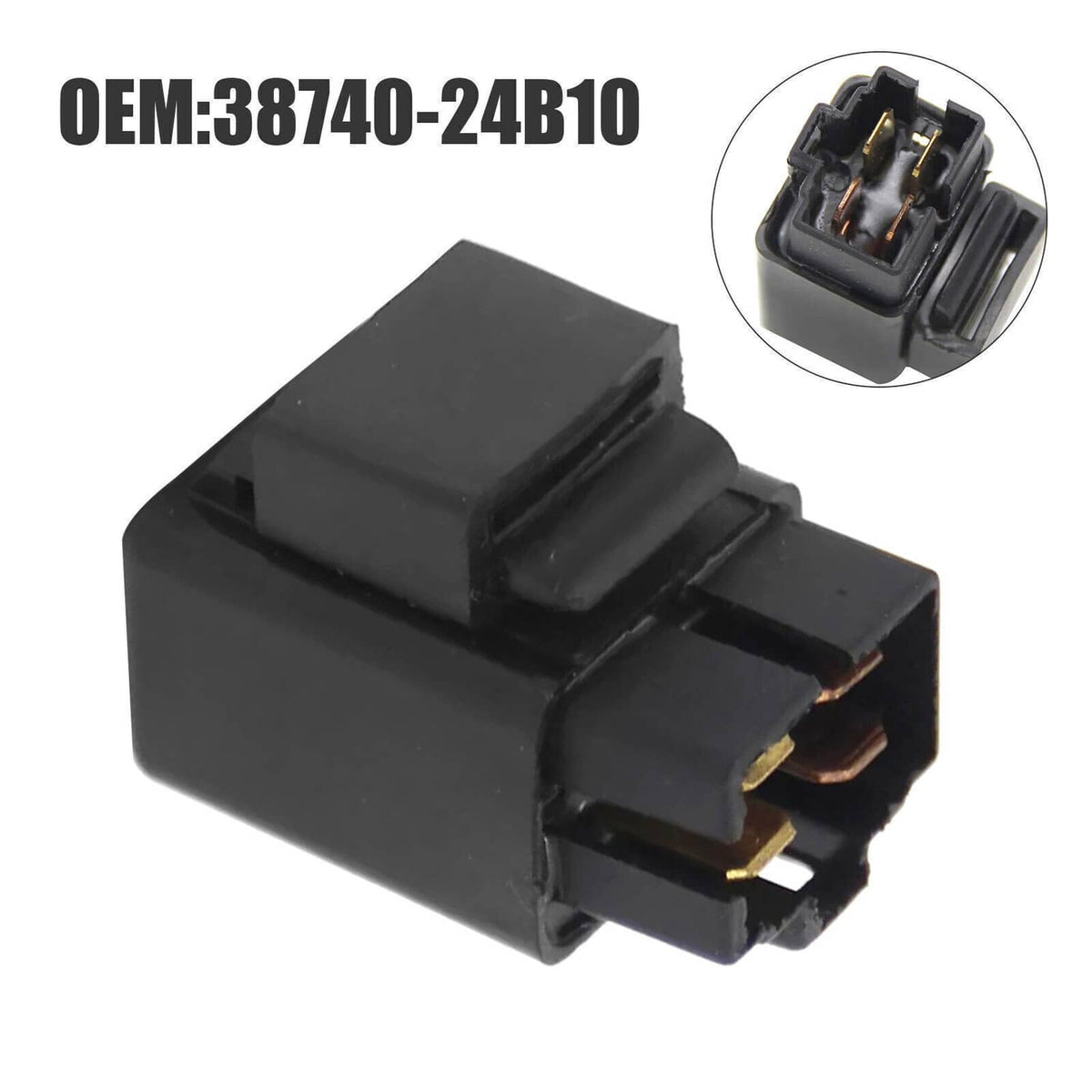 Solidspare Fuel Pump Fan Off Relay For Suzuki GSXR GSX 600 750 1000 1100 38740-38A00 NEW