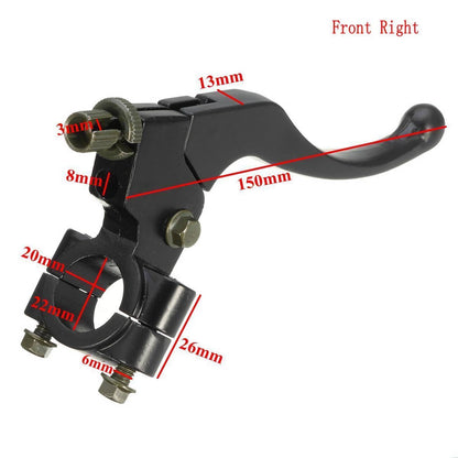 Solidspare For Honda CR100 Pair L&R Brake Clutch Lever Perch Motorcycle