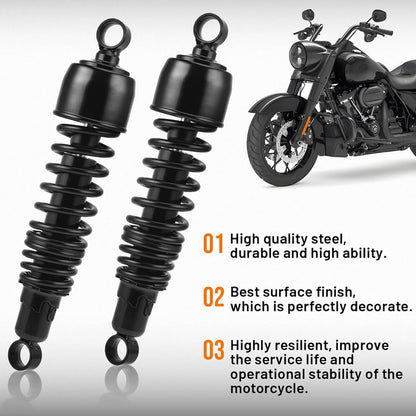Solidspare Heavy Duty Alloy 13" Rear Suspension Shocks for 1988-23 Harley Sportster Touring