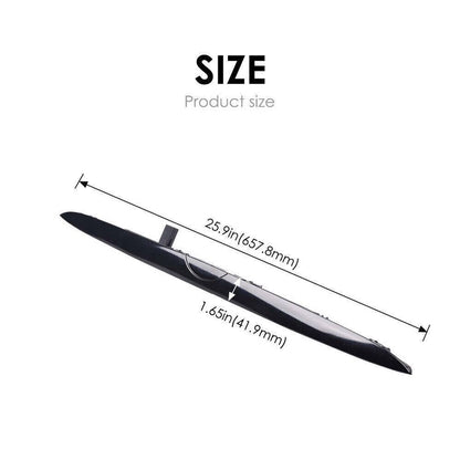 Solidspare New Trunk Lid Tailgate Grip Handle Black For 2000-2006 BMW E53 X5  51137170676