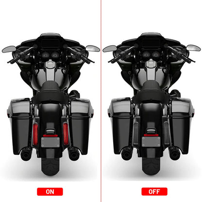 Solidspare Rear Fender Fascia Light Kit with Turn Signal For Harley Street Glide FLHX 2014+