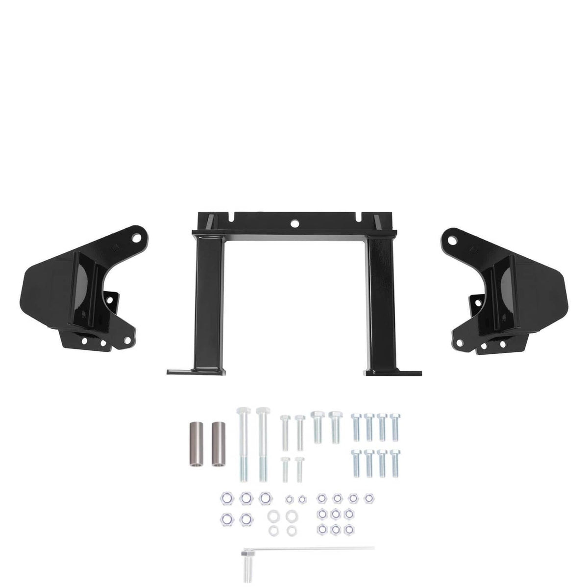Solid Spare For EZ PLUS MD2 Snow Plow Bracket Mount For Silverado Sierra 2500 3500 4X4 11-19