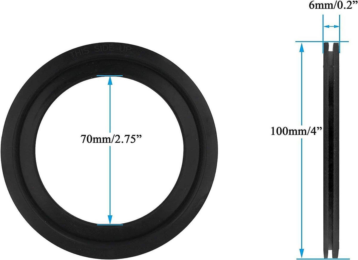Solid Spare 2Pcs Toilet Flush Ball Seal 385311658 Replacement For Dometic 300 310 320 RV