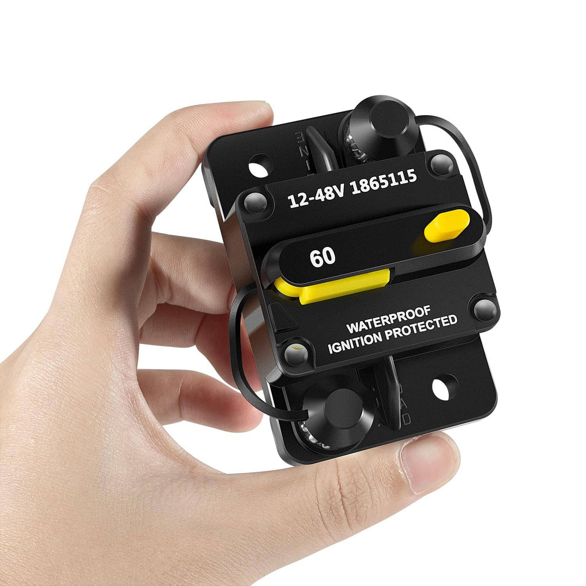 Solid Spare MKR-27 1865115 Circuit Breaker Waterproof 60AMP For Minn Kota Trolling Motor