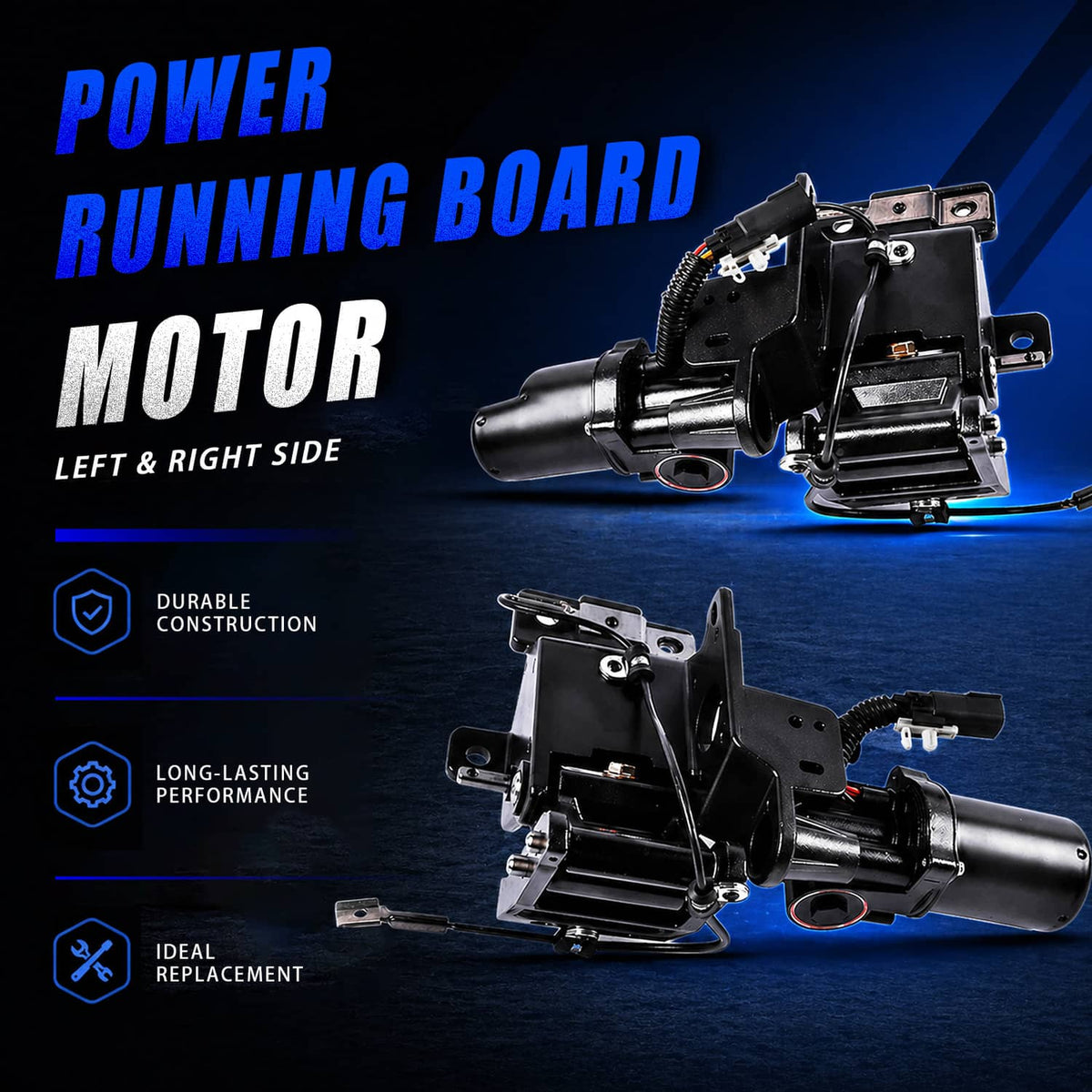 Solidspare Left & Right Side Power Running Board Motor For 2018-2024 Ford Expedition New