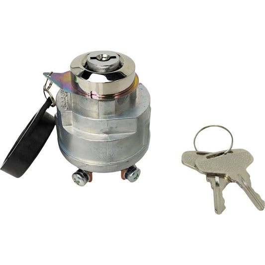 Solid Spare Ignition Switch w/2 Keys 67800-55160 for Kubota B6100E B6200D F2000 B20 B6100D