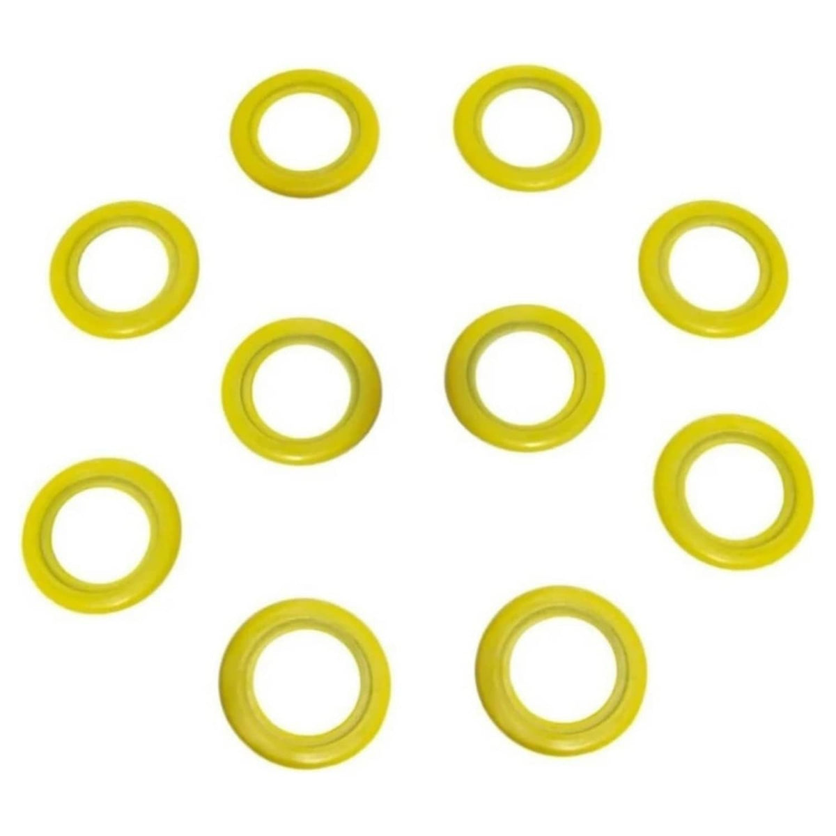 Solid Spare 10Pcs MerCruiser Mercury Drain Screw Seal Washer Yellow 26-8M0204693 26-830749