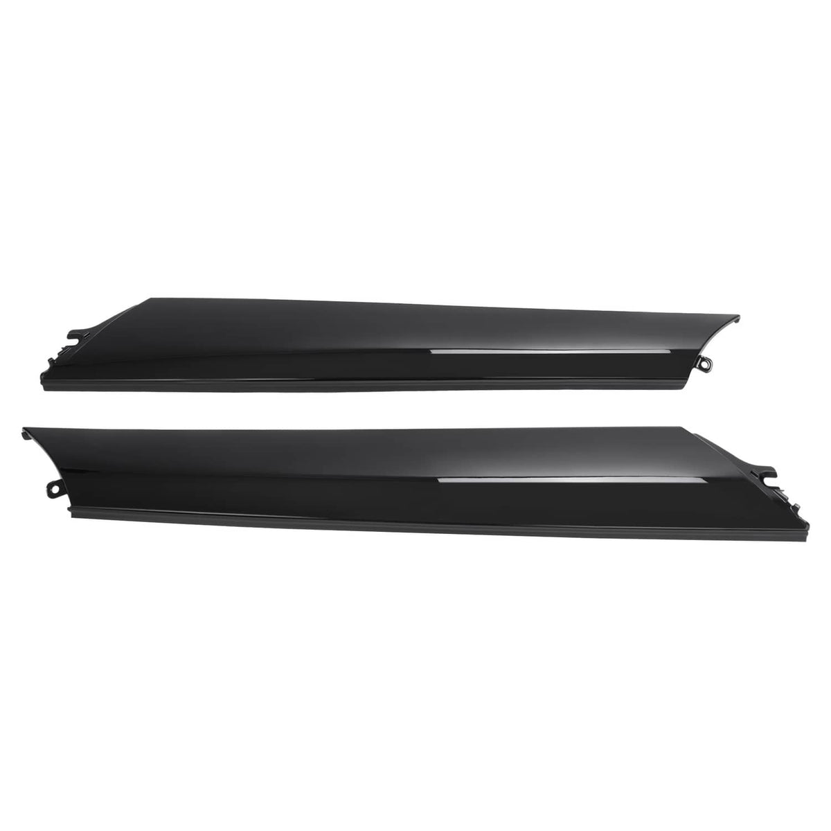 Solid Spare For Infiniti QX56 QX80 Nissan Armada 11-22 Windshield Trim Pillar Molding 2Pcs