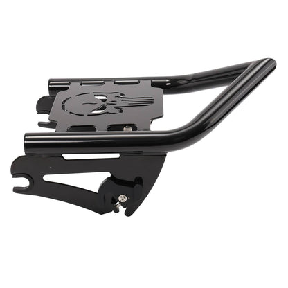 Solidspare Rear Detachable Luggage Rack Fits for 2009-2024 2025 Harley Touring Models Black