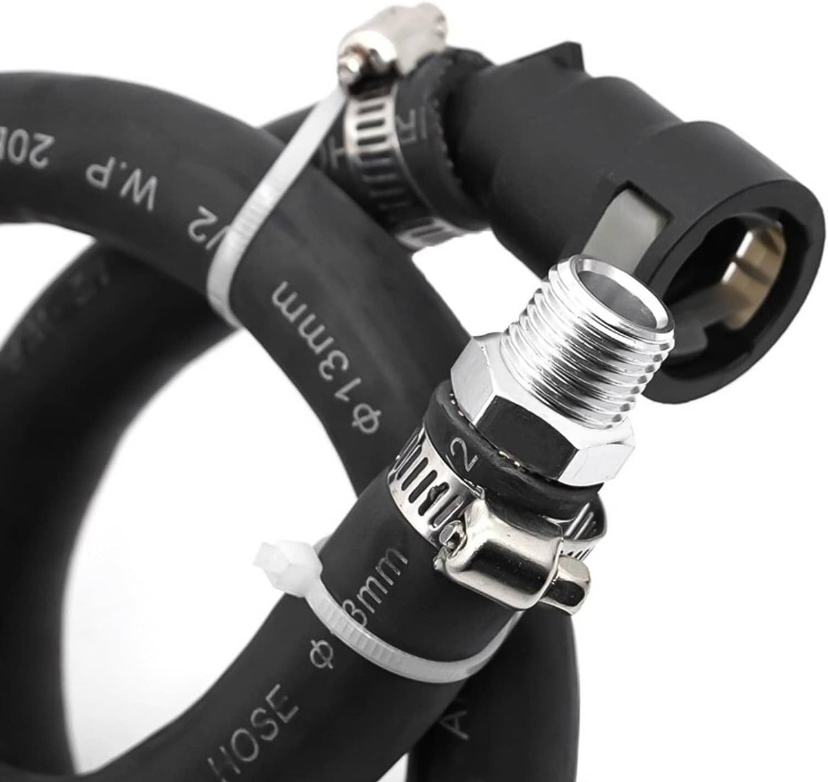 Solidspare Black Oil Catch Can Oil Separator for Ford F150 2.7L 5.0L Raptor 3.5L Ecoboost