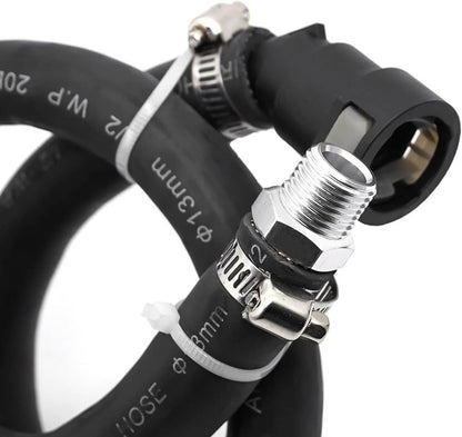 Solidspare Black Oil Catch Can Oil Separator for Ford F150 2.7L 5.0L Raptor 3.5L Ecoboost