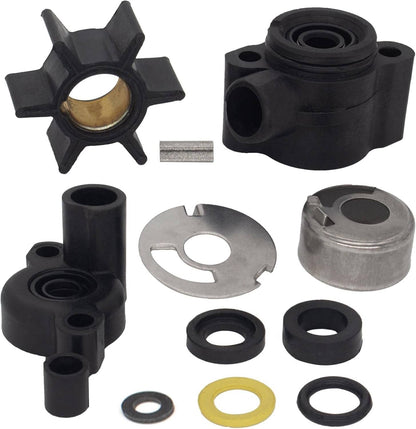 Solid Spare Water Pump Impeller Kit 46-92970A5 0.438" ForMercury 4/4.5/6/7.5/9.8HP Outboards