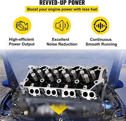 Solidspare New Cylinder Heads Fit for 08-10 Ford F250 F350 F450 F550 Powerstroke 6.4L