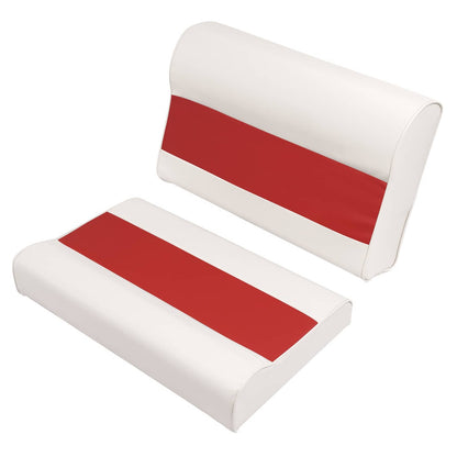 Solidspare #8WD95-1009 28" Boat Pontoon Bench Seat Cushion Set Seat Bottom+Seat Backrest